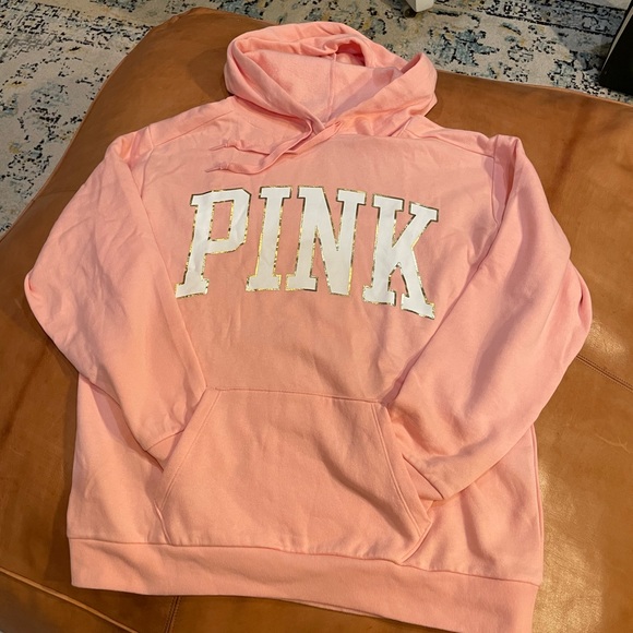 Victoria’s Secret PINK pullover hoodie. NWT - Picture 3 of 5